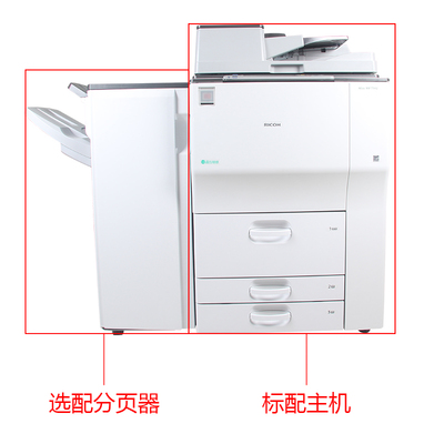 理光 Ricoh MP 7502 A3 黑白數碼三合一體機